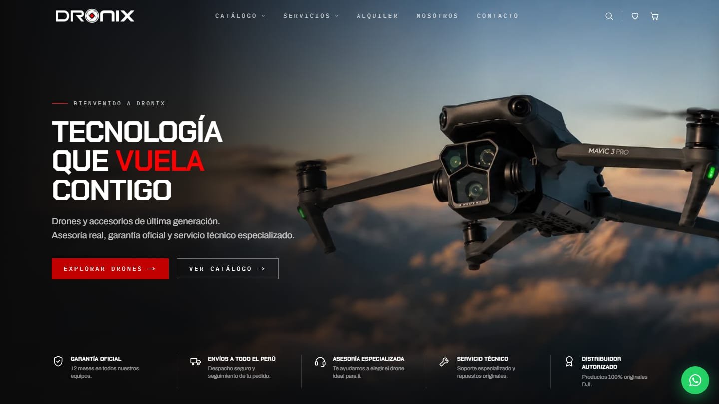 Dronix – Tienda de drones DJI en Perú